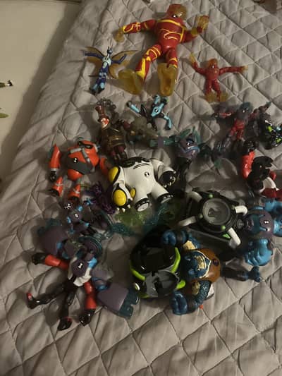 Original Ben ten toys brought from all over the world