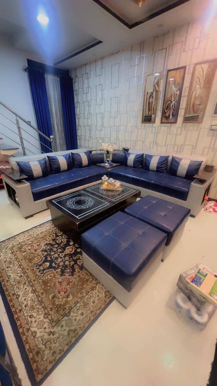 L shape sofa 0
