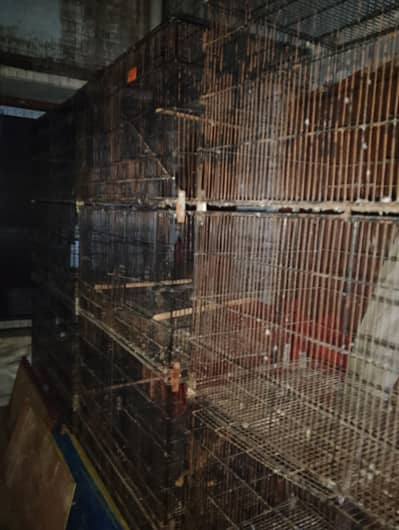 8 PORTIONS USED TOWER CAGE FOR SALE LOCATION WAH CANTT