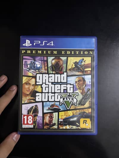 GTA 5 cd for ps4