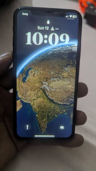 Apple iPhone X PTA official 256 gb. face ID of two tone on