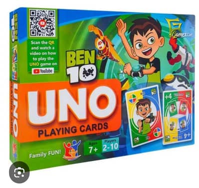 Ben 10 uno cards