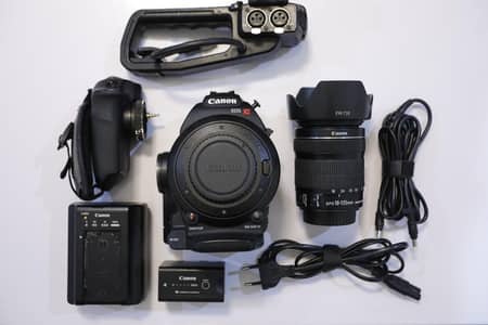 Canon C100 Cinema Camera with Dual Pixel Autofocus