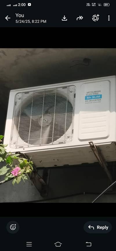 Mitsubishi DC Inverter AC 1.5 Ton