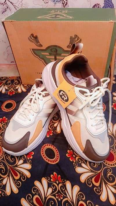 Title: Stylish Premium Sneakers – Comfortable & Like New