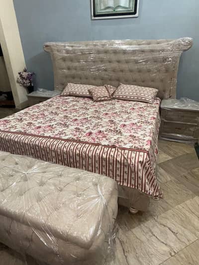 Brand New Bed Set Shesham Wood UNUSED