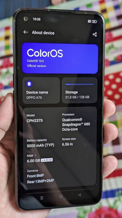 OPPO A76