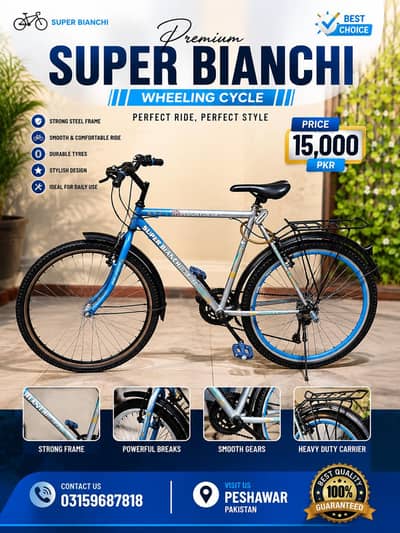 Premium Super Bianchi Cycle | Limited Offer | Contact Now