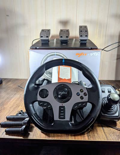 PXN V9 GEN 1 Steering Wheel (Almost Like New)