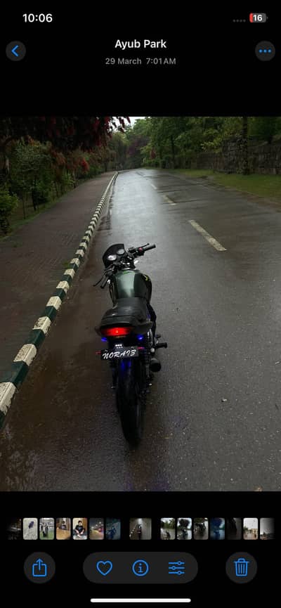 YAMAHA YBR 125 2016 MODIFIED