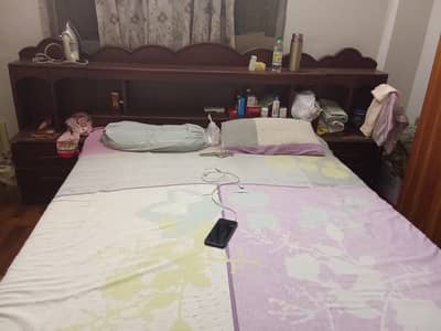 Urgent sale double bed