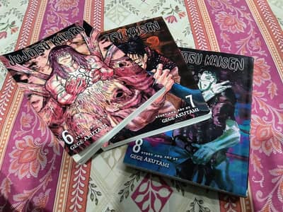 Jujutsu Kaisen Volume 6, 7 and 8