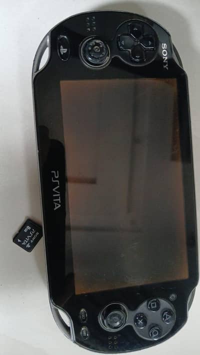 Vita 3G with sim slot for parts, working motherboard but burnt screen