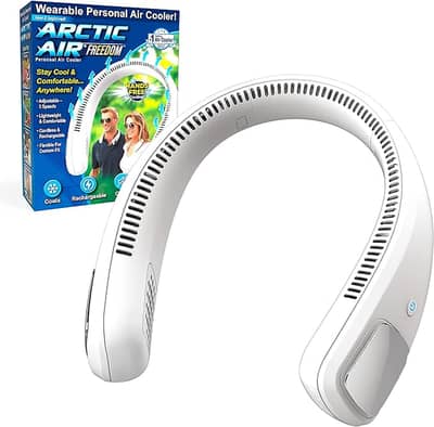 Arctic Air Freedom Wearable Neck Fan | USB Rechargeable Cooler