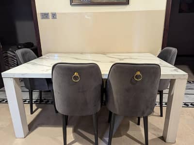 six seater dining table