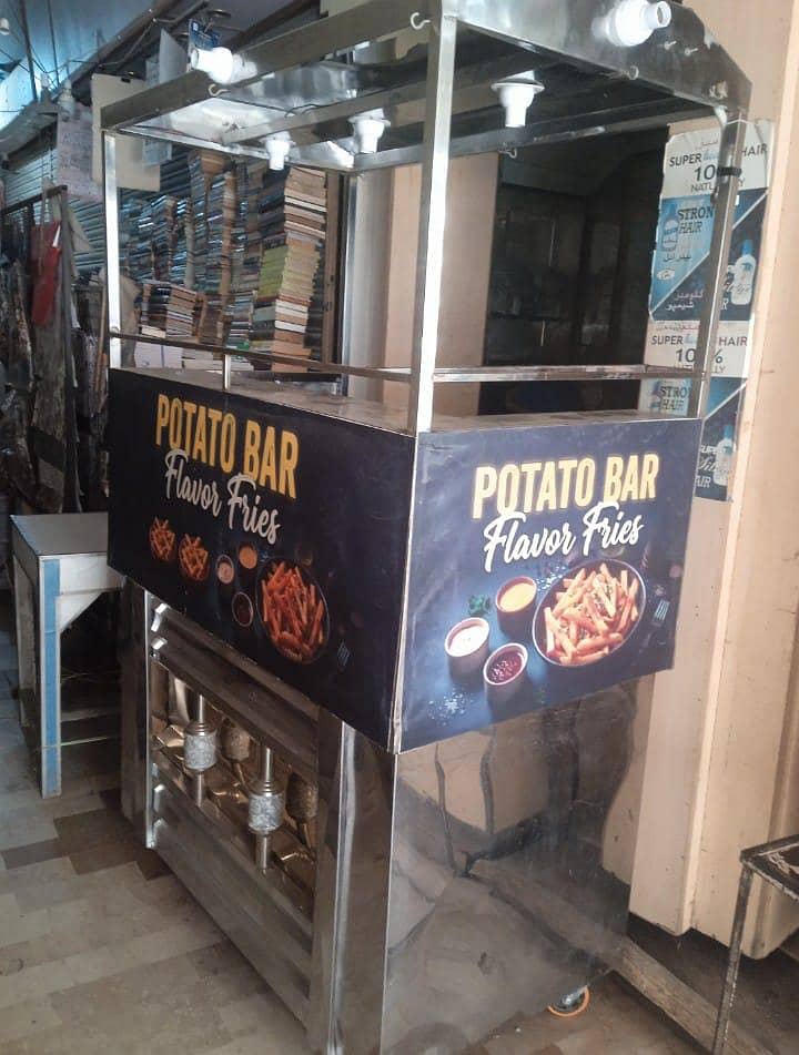 fries counter 0