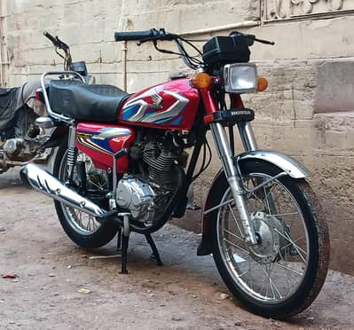 Honda CG 125 For Sale KHI number