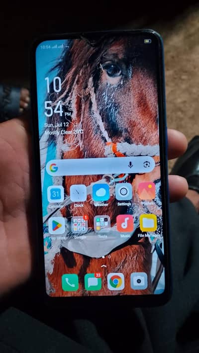 OPPO A12 with box and charger