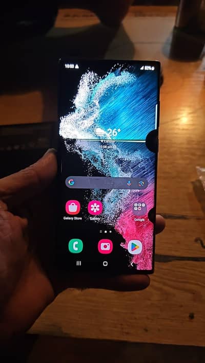 Samsung Mobile S22 Ultra with box