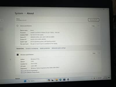 HP EliteBook 830 G5 Core i5 8th Gen 16GB RAM 256GB SSD