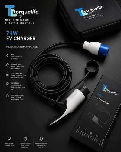 TorqueLife Lite 7Kw Portable Ev Charger