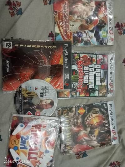 playstation 2 games DVD