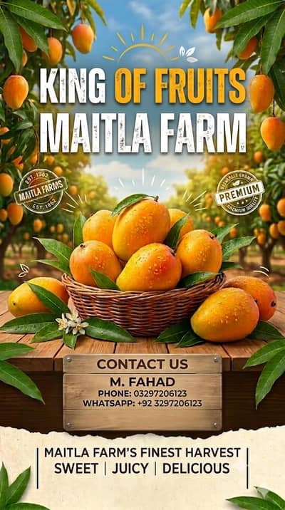 FARM FRESH MANGOES AT YOUR DOOR STEP