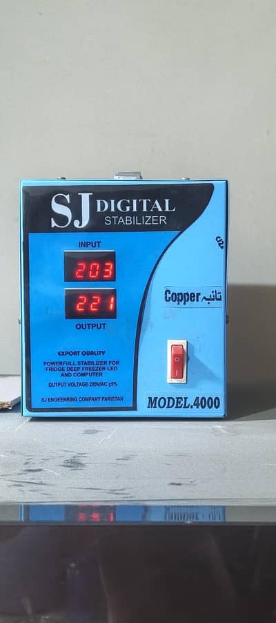 Ac, Fridge and other Electronic Product Voltage Stabilizer