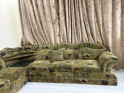 6 Seater L Shapped Sofa