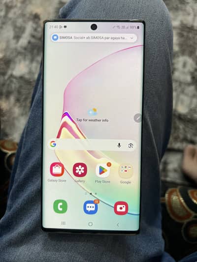Samsung Mobile Note 10