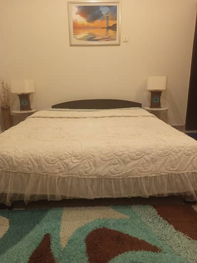 2 used double beds with mattresses. price negotiable