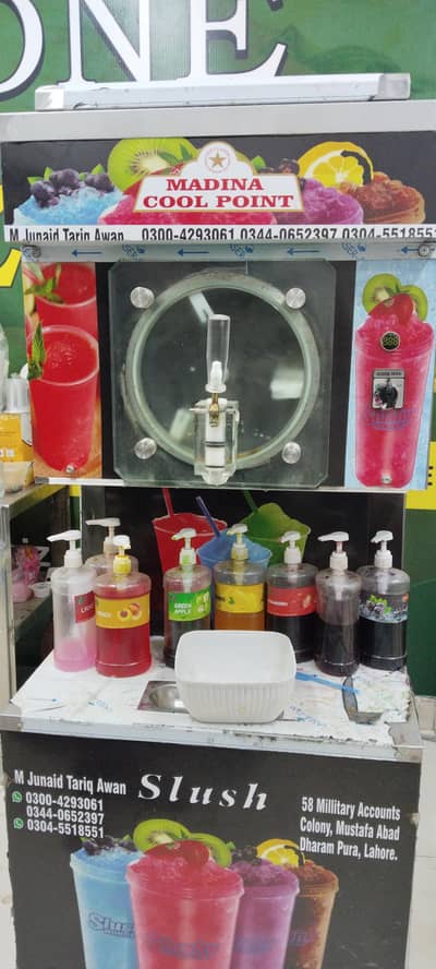 slush machine 18 litter slightly used