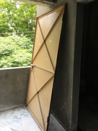 Iron door