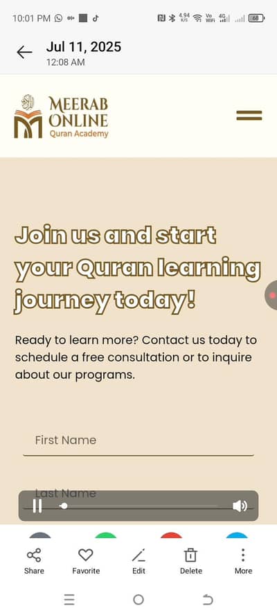 Online Quran Teacher