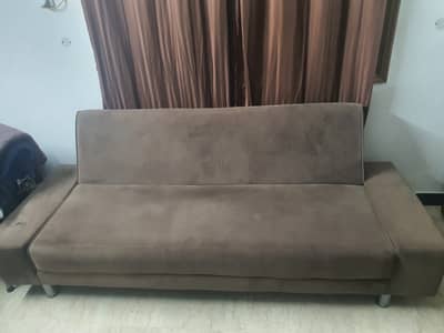 8/10 condition sofa cum bed