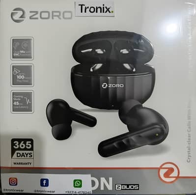 ZORO Wireless Earbuds, ENC & Gaming Mode