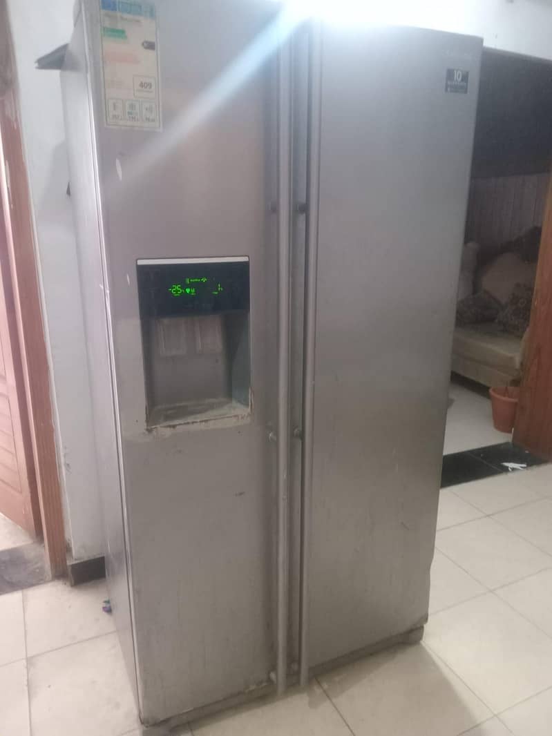 double door fridge 0