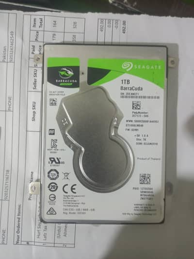 1 tb hard or 8 gb ram ddr3 all okay