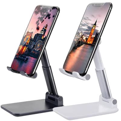 1 x Mobile Phone Holder White, Black