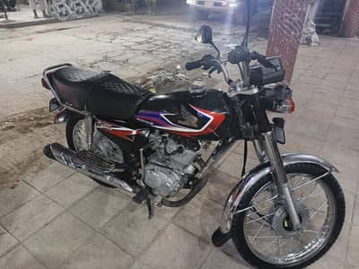 Honda CG 125 2017 Black | Excellent Condition