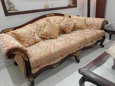 pure sheesham wood vactoria sofa set for sale