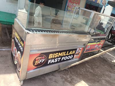 Bargar shawarma counter for sale
