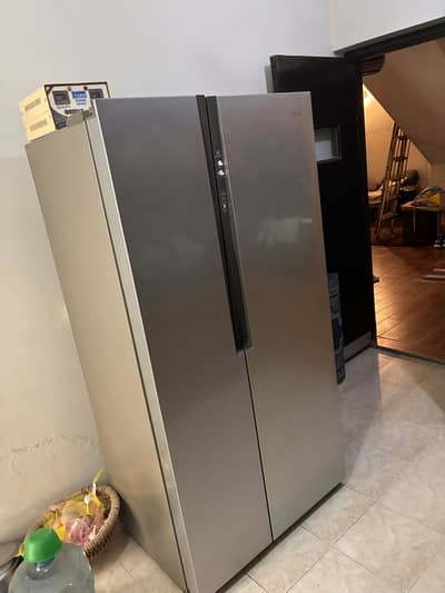 Haier double door fridge