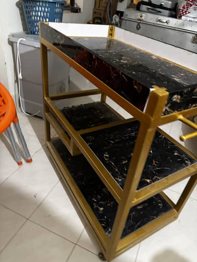Tea Trolly Iron Made