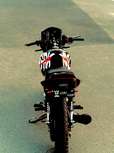 Yamaha ybr 125 total modified buy and ride