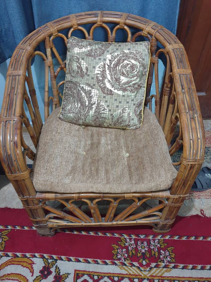 Cane Sofa set 2