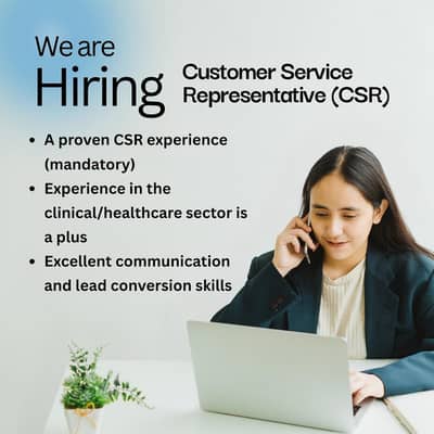 Customer Service Representative (CSR) only Female