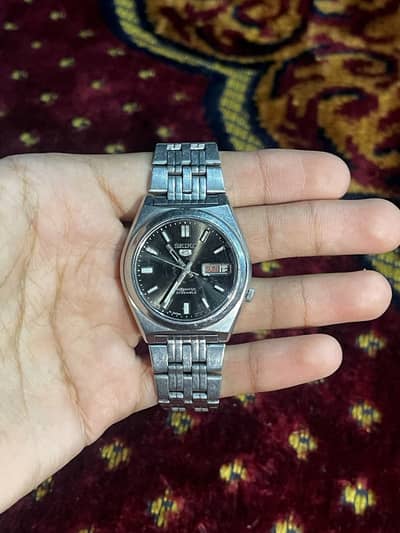 Seiko 5 Automatic with Day Date dial