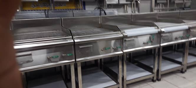 Hot plate conveyor oven deck oven Fryer dough mixer all