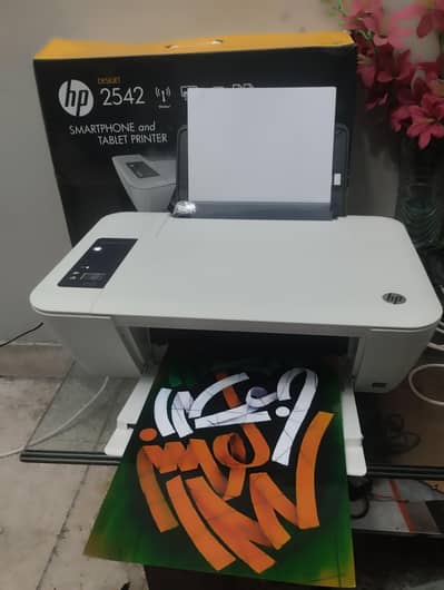 hp deskjet 2542 all in one printer scanner copier  wifi